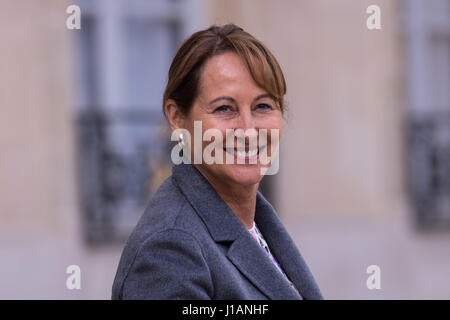 Paris, Frankreich. 19. April 2017. Ministerrat am Palais de Elysee am 19 April 207 - 19.04.2017 - Frankreich/Paris - französische Ministerrat am Palais de Elysee am 19 April 207 - Julien Mattia/Le Pictorium Credit: Le Pictorium/Alamy Live News Stockfoto