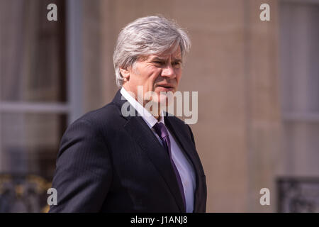 Paris, Frankreich. 19. April 2017. Ministerrat am Palais de Elysee am 19 April 207 - 19.04.2017 - Frankreich/Paris - französische Ministerrat am Palais de Elysee am 19 April 207 - Julien Mattia/Le Pictorium Credit: Le Pictorium/Alamy Live News Stockfoto