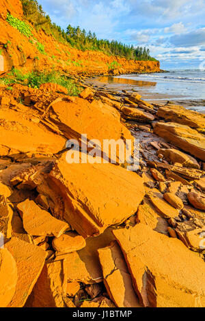 Cavendish Beach in Prince Edward Island, Canada Stockfoto