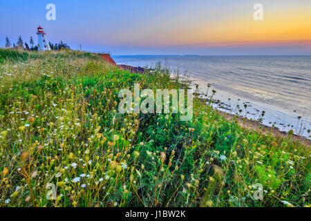 Panmure Leuchtturm auf Prince Edward Island, Canada Stockfoto