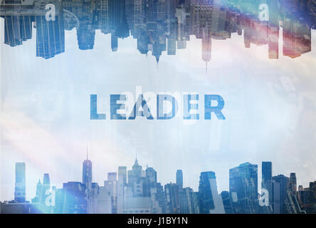Leader-Konzept-Bild Stockfoto