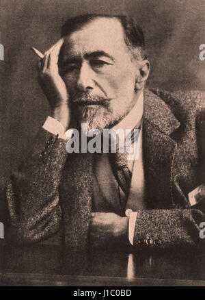 Joseph Conrad (1857-1924), polnisch-britischer Schriftsteller und Romancier, Portrait, 1920 Stockfoto