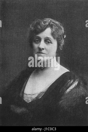 Edith Wharton (1862 – 1937), US-amerikanischer Schriftsteller und kurzer Geschichteverfasser, Portrait, 1921 Stockfoto