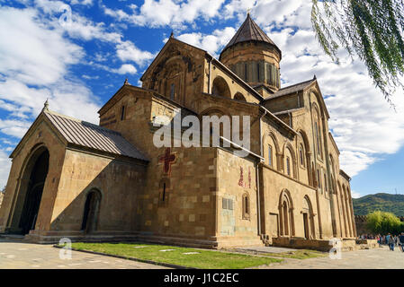 Swetizchoweli-Kathedrale in der Altstadt von Mzcheta, Georgien Stockfoto