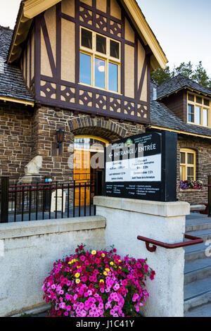 Sulphur Mountain Hot Springs, Banff National Park, Alberta, Kanada Stockfoto