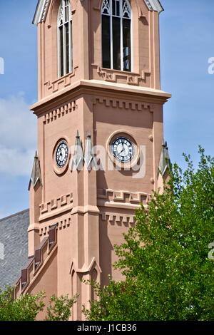 Deutsche Evangelisch-Lutherische Kirche St. Matthäus Charleston, South Carolina Stockfoto