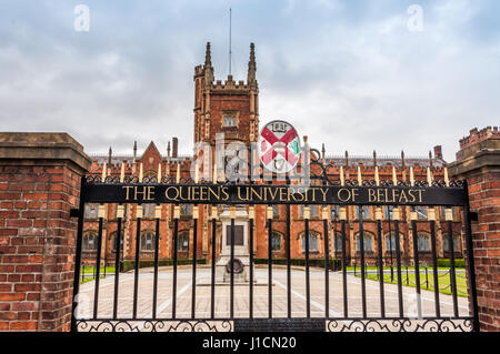 Die Queens University in Belfast Stockfoto