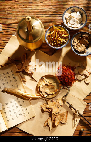 traditionelle chinesische Medizin Stockfoto