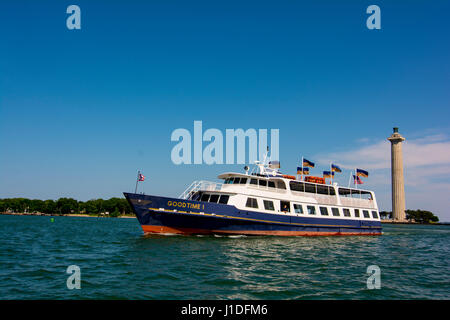 Insel der Put-in Ohio Partyzeit Stockfoto