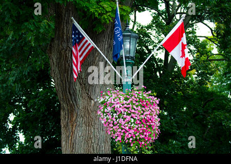 Insel der Put-in Eriesee Ohio Stockfoto