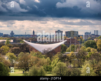 Haus der Kulturen in Tiergarten Berlin, Deutschland Stockfoto