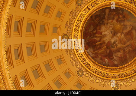 Steht Decke in Wisconsin State Capitol in Madison Stockfoto