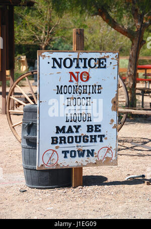 Calico Ghost Town, San Bernardino County, Kalifornien, USA Stockfoto