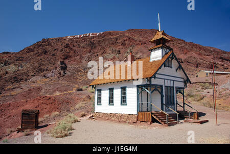 Calico Ghost Town, San Bernardino County, Kalifornien, USA Stockfoto