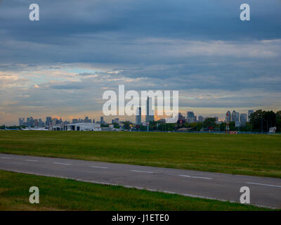 BUENOS AIRES, Argentinien - 14. Dezember 2016: Überblick, aßen im Jorge Newbery Flughafen am 16. Dezember 2016 in Buenos Aires, Argentinien. Stockfoto