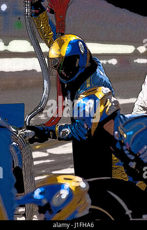 NASCAR Racing Motorsport Stockfoto