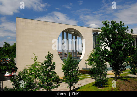 Berlin, bundeskanzleramt, kanzleramt, Kanzler, Kanzler, Deutschland, Bund, deutsche, deutschland, Büro, Berlin, Gebäude, Bundeskanzlerin, Stockfoto