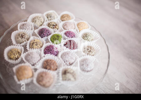 vegetarische Süßigkeiten Stockfoto