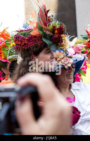 Jährliche Ostern Hut Parade New York City Stockfoto