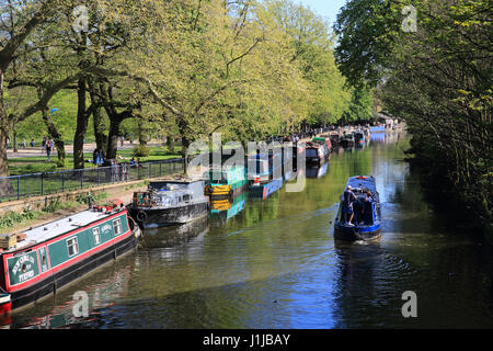 Regent es Canal, vom Bonner Tor, im Victoria Park, Grove Road, East London E3 Stockfoto