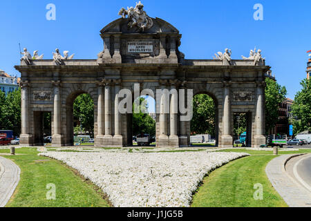 Puerta de Alcala Stockfoto