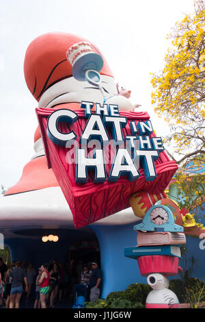 Seuss Landing at Universal Studios, Universal Orlando Resort, Orlando, Florida, USA Stockfoto