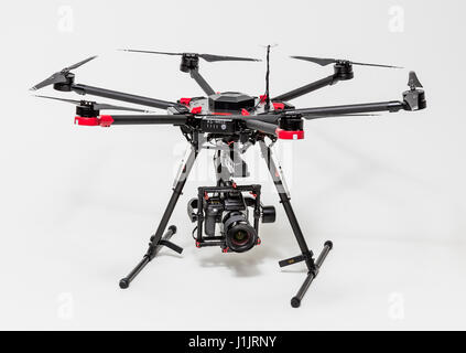 DJI-Mattrice 600-Drohne Stockfoto