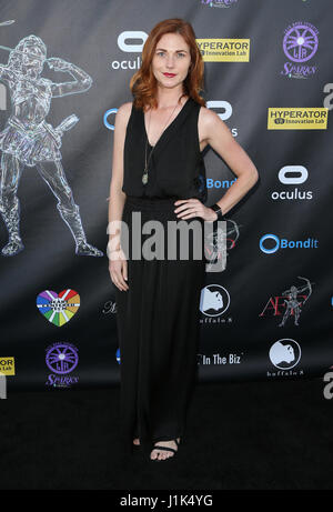 Beverly Hills, CA, USA. 20. April 2017. 20. April 2017 - Beverly Hills, Kalifornien - Erin Breen. Artemis-Frauen in Action Film Festival - Opening Night Gala. Bildnachweis: AdMedia Credit: AdMedia/ZUMA Draht/Alamy Live-Nachrichten Stockfoto