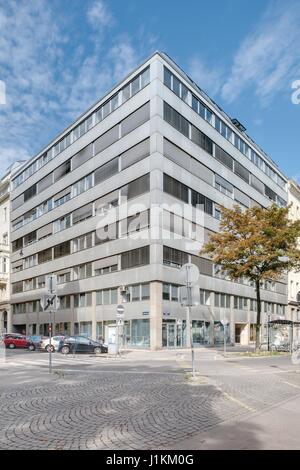 Wien, Bürogebäude Franz-Josefs-Kai 51 Stockfoto