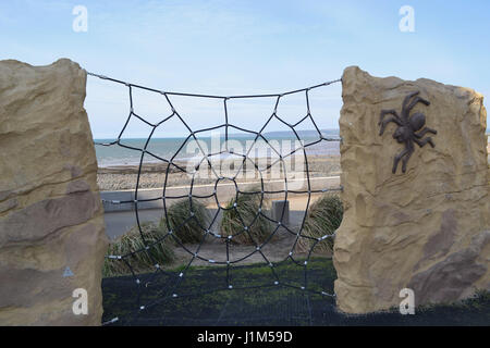 Spiderclimb! Stockfoto