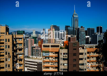 Hong Kong Skyline Stockfoto