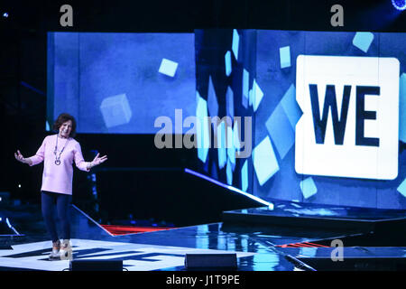 WIR Tag Wembley - Performances - Margaret Trudeau Mitwirkende: Margaret Trudeau wo: London, Vereinigtes Königreich bei: 22. März 2017 Stockfoto