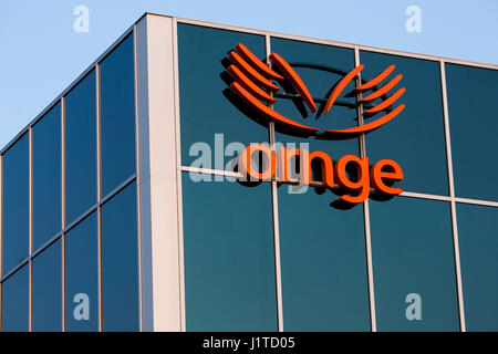 Ein Logo Zeichen außerhalb der Hauptsitz der Ornge in Mississauga, Ontario, Kanada, am 15. April 2017. Stockfoto