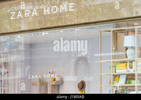 Zara Home Store an der Meir in Antwerpen Stockfoto