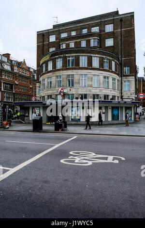 Warren Street station Stockfoto