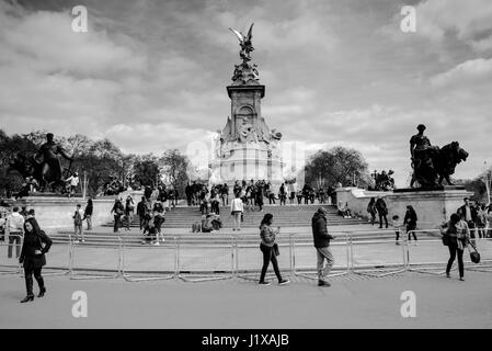 Queen Victoria Memorial, London, Vereinigtes Königreich Stockfoto