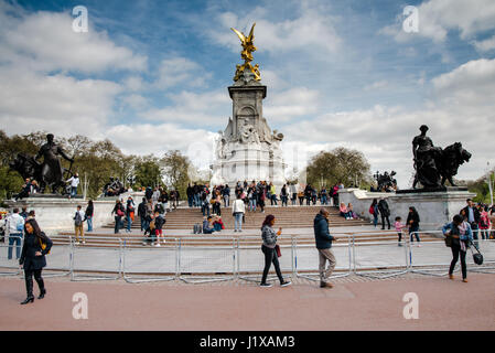 Queen Victoria Memorial, London, Vereinigtes Königreich Stockfoto