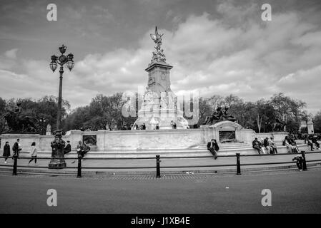 Queen Victoria Memorial, London, Vereinigtes Königreich Stockfoto