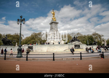 Queen Victoria Memorial, London, Vereinigtes Königreich Stockfoto