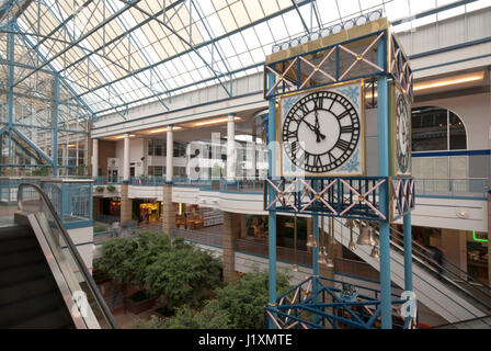 Portage Place Shopping Centre, Winnipeg, Manitoba, Kanada Stockfoto