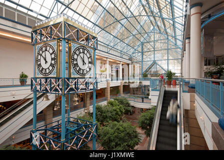 Portage Place Shopping Centre, Winnipeg, Manitoba, Kanada Stockfoto