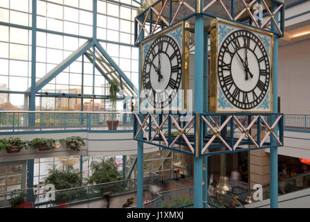 Portage Place Shopping Centre, Winnipeg, Manitoba, Kanada Stockfoto