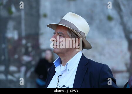 Rom, Italien. 22. April 2017. Südafrikanische Künstler William Kentridge Credit: Matteo Nardone/Pacific Press/Alamy Live News Stockfoto