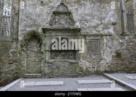 Altäre im Rock of Cashel in Irland Stockfoto