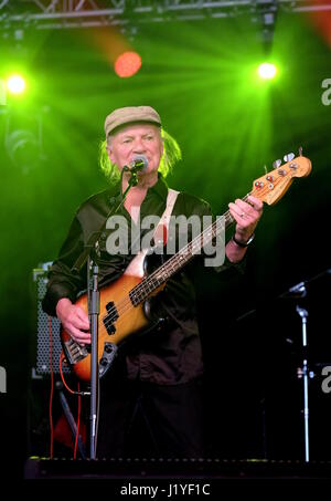 Jim Rodford der Kinks und die Zombies Stockfoto