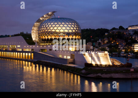 La Seine Musicale, Seguin Isle, Boulogne Billancourt, Ile de France, Frankreich Stockfoto