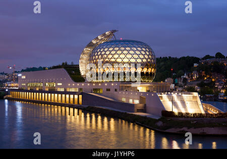 La Seine Musicale, Seguin Isle, Boulogne Billancourt, Ile de France, Frankreich Stockfoto