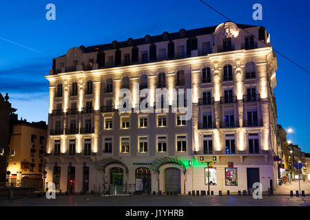 Gelegenes Platz in Clermont-Ferrand, Puy de Dome Auvergne, Frankreich Stockfoto