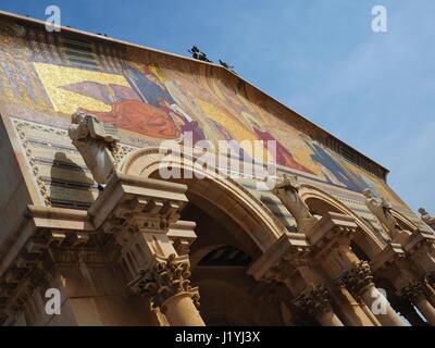 Gethsemane - Kirche aller Nationen - Jerusalem Stockfoto