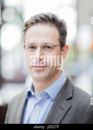 Köln, Deutschland. 23. April 2017. Marcus Pretzell, AfD Vorsitzender in North Rhine-Westphalia, fotografiert in der Partei national Convention im Maritim Hotel in Köln, 23. April 2017. Foto: Rolf Vennenbernd/Dpa/Alamy Live News Stockfoto